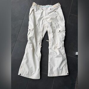 The North Face Women's White Ski Pants